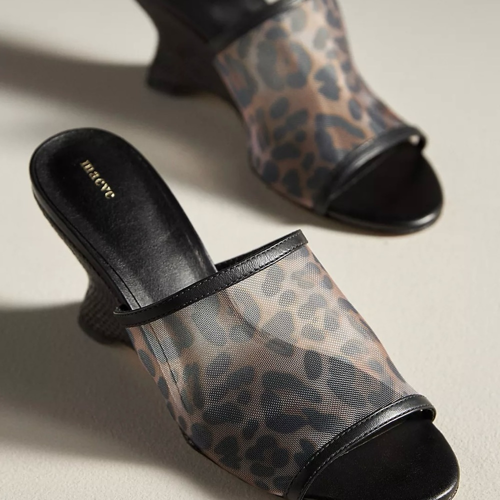 Maeve Mesh Wedge Heels